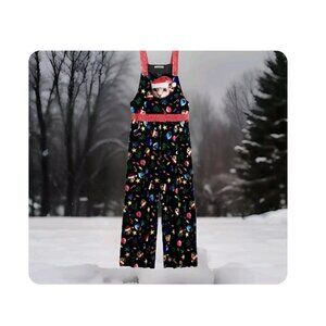 LOVE ON A HANGER Women's CAT CHRISTMAS Overalls X-SMALL Jumper VELOUR Polka Dots